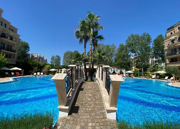 Апартамент Aphrodite Gardens D208, Слънчев бряг